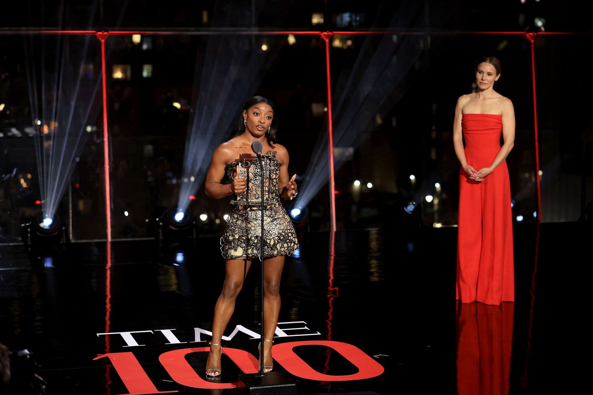 Simone Biles at the 2025 TIME100 Gala - Source: Getty